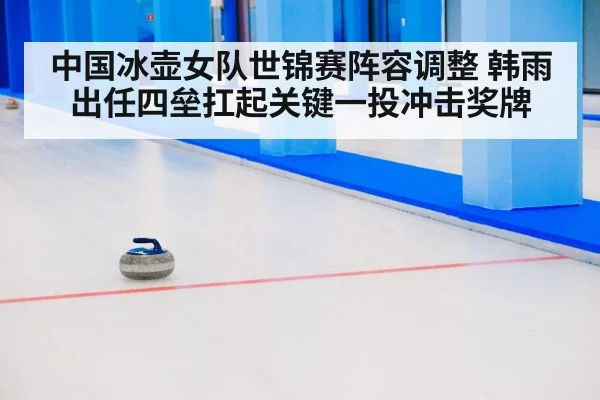 curling stone on ice